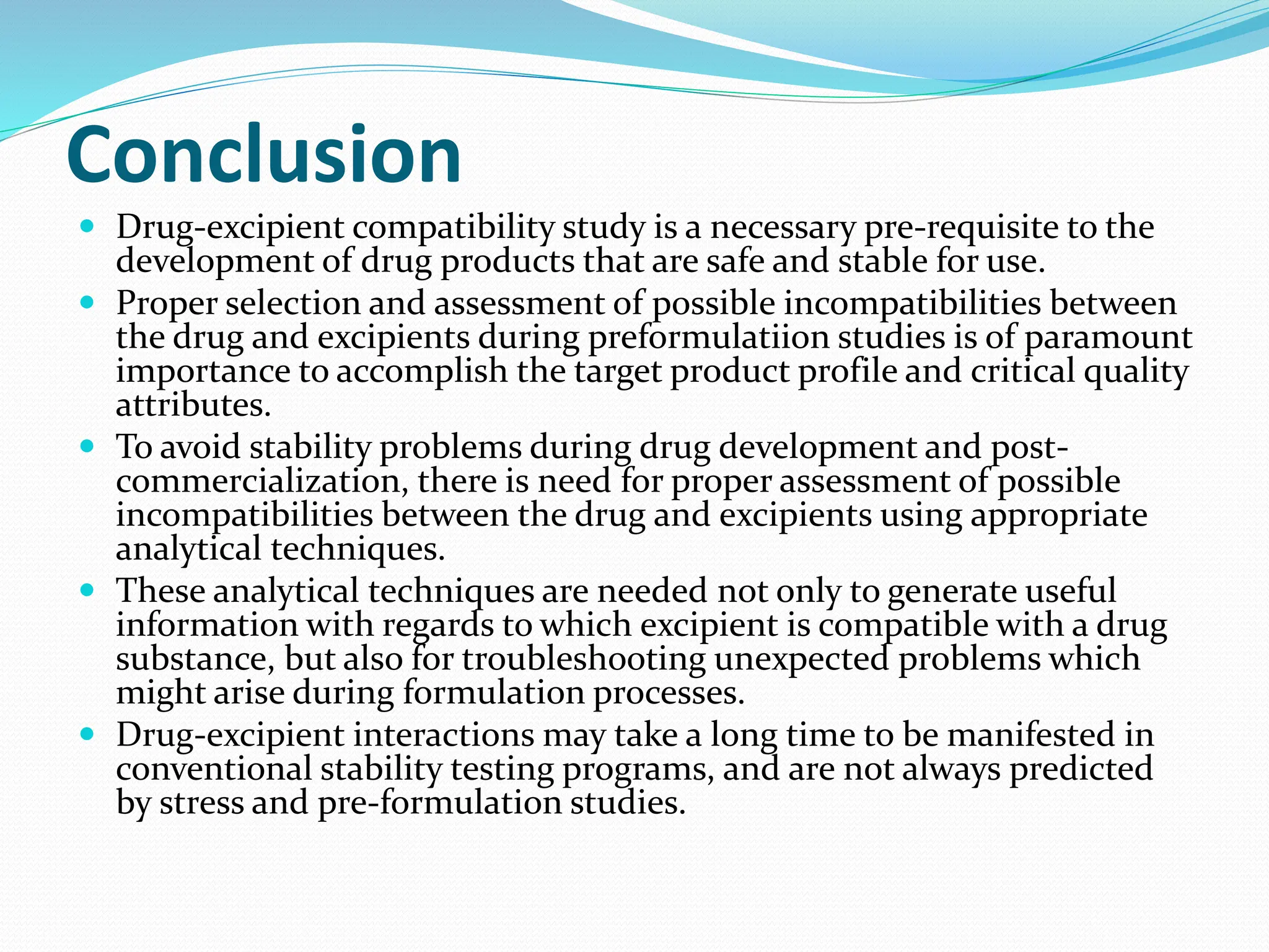 pharma DRUG – EXCIPIENT INTERACTIONS.pptx