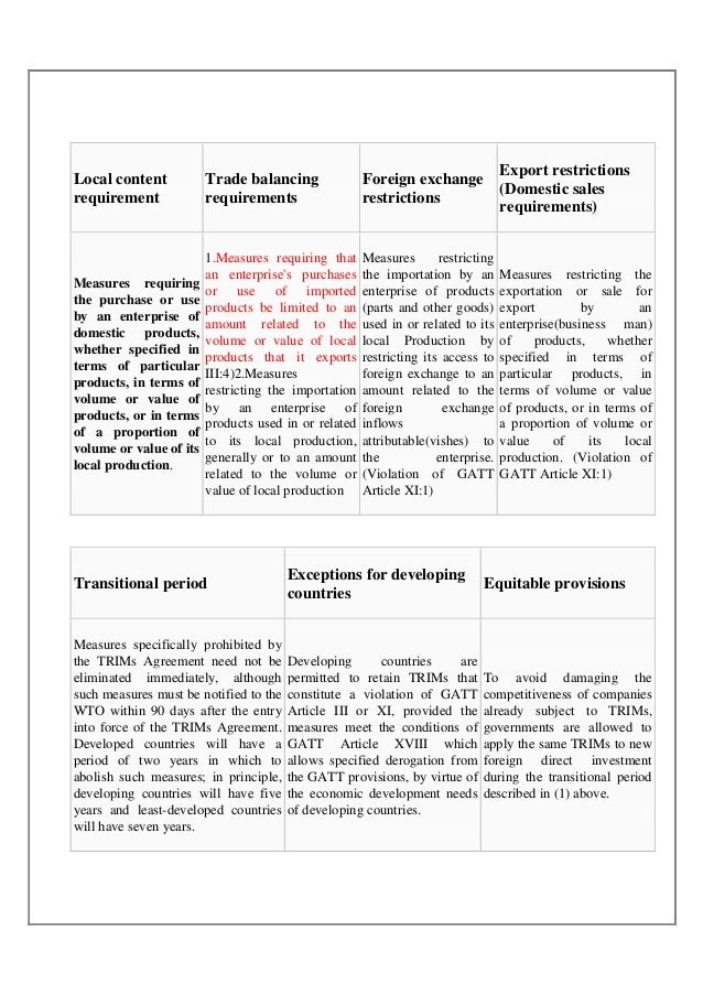 article xviii of gatt article xviii of gatt