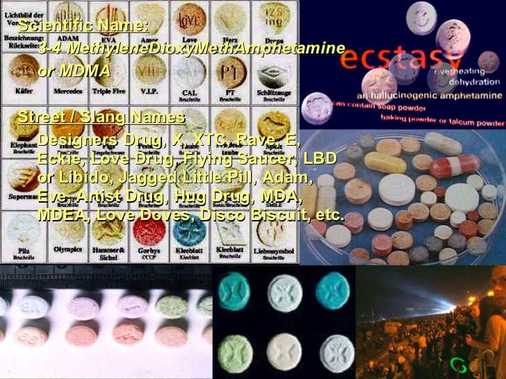 drug identification and behavioral ill effects