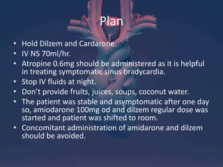 Drug induced bradycardia | PPTX