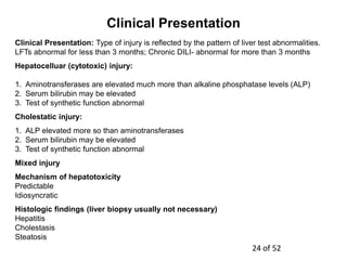 Drug Induced Liver Injury | PPTX