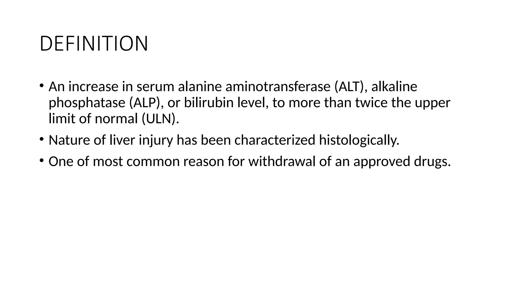 DRUG INDUCED LIVER INJURY - ATT and details | PPTX