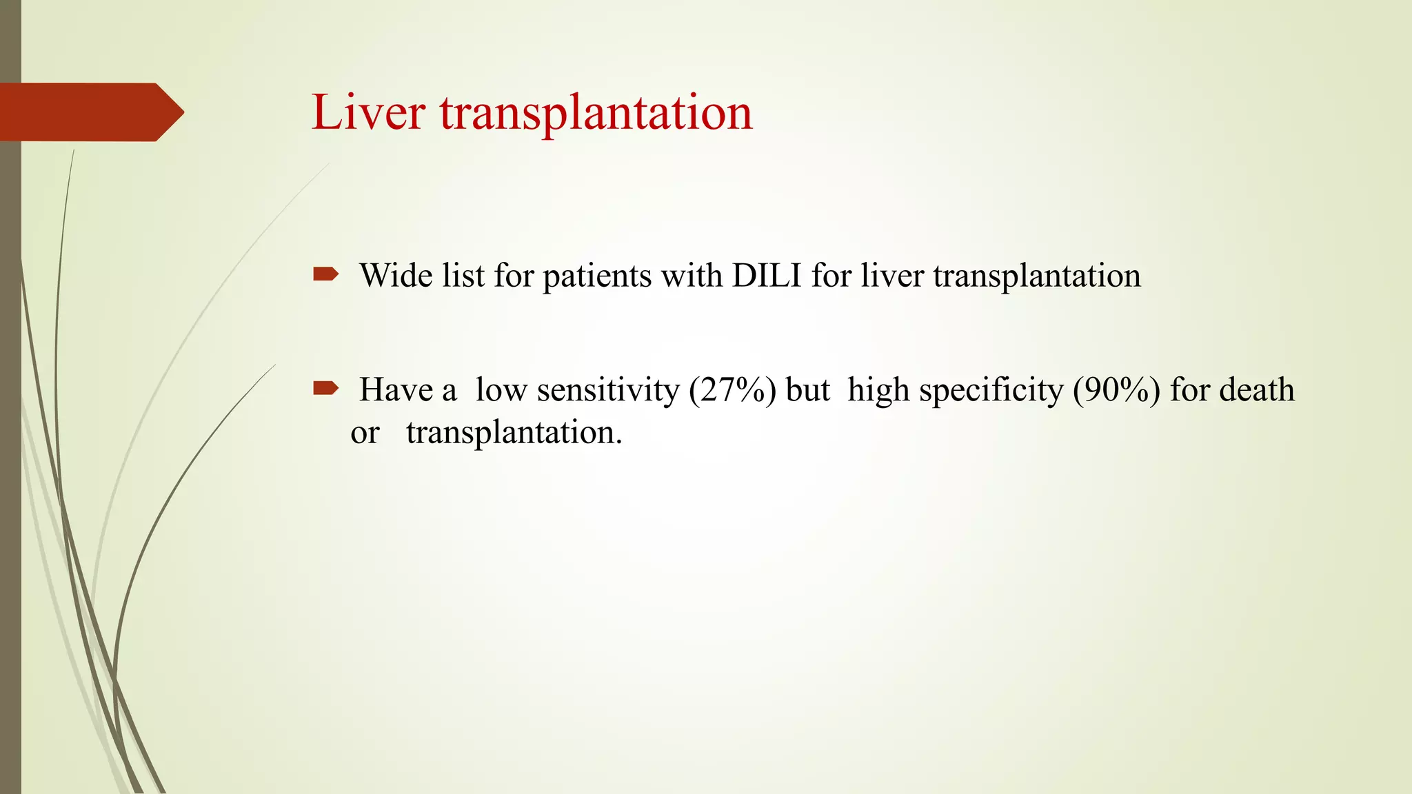 Drug induced liver injury (DILI) | PPTX