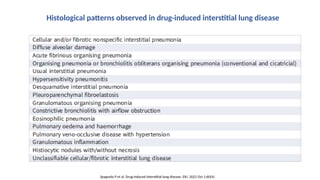 Drug Induced Lung Diseases due to various drug’s | PPTX