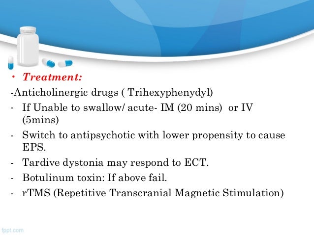 Drug Induced Movement Disorders