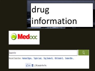 drug
information
 