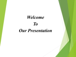 Welcome
To
Our Presentation
 