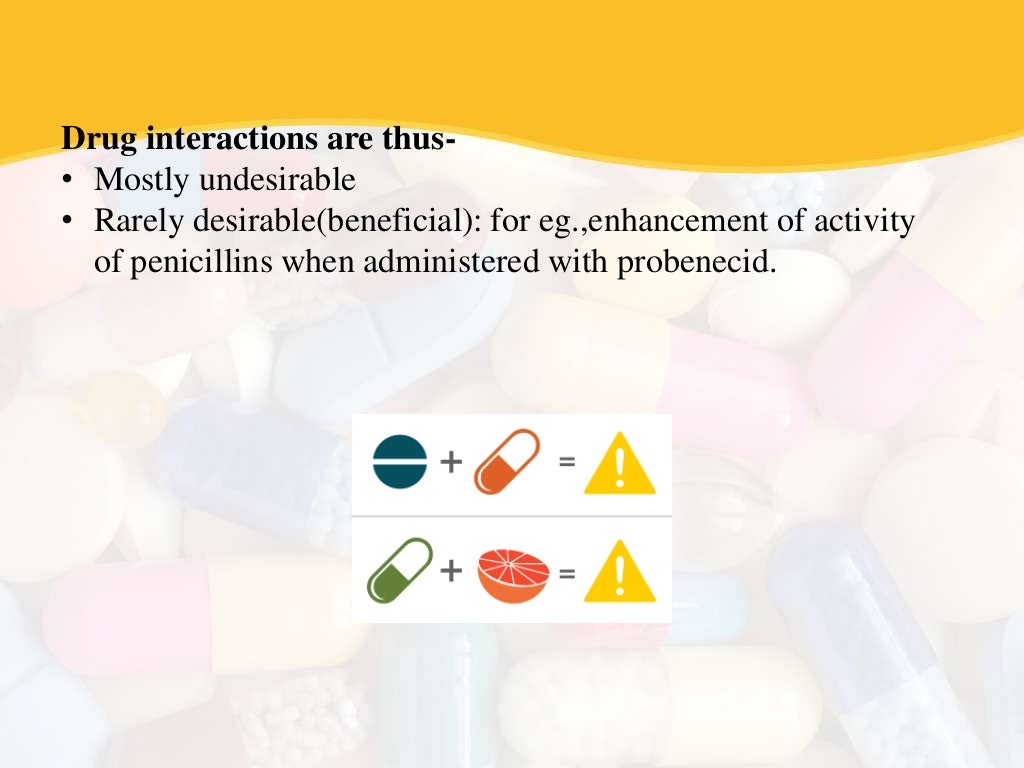 Drug interactions