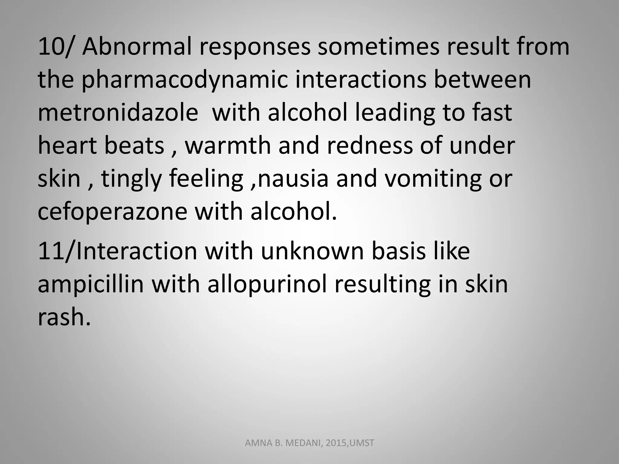 Essential Outlines on Drug Interactions for Dental Practice | PPTX