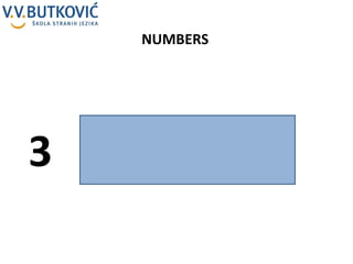 NUMBERS 3 