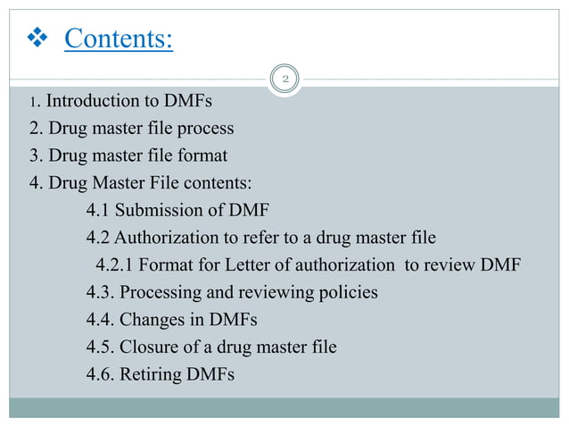 Drug Master File.pptx
