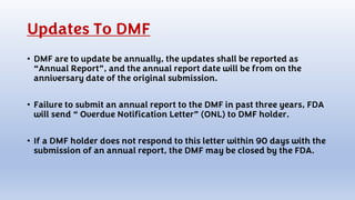Dmf Update Drug Master File.pdf