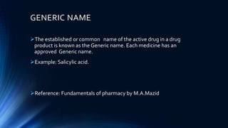 Drug medicine pharmaceuticals | PPTX