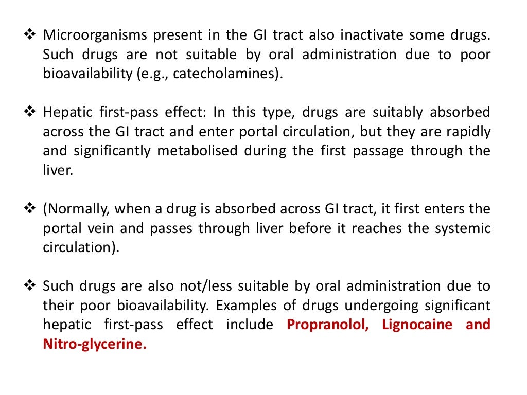 Drug metabolism
