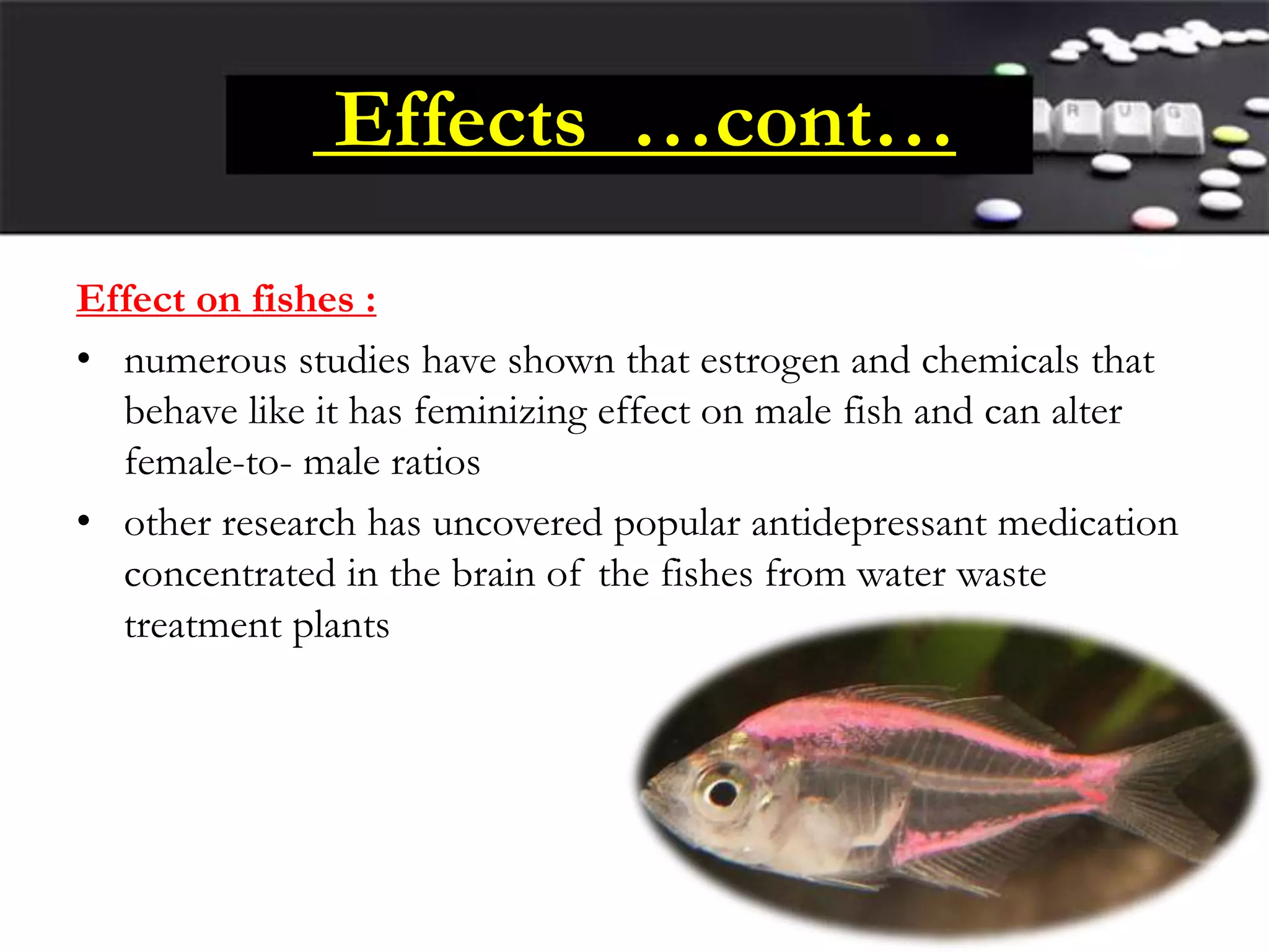 Drug pollution or pharmaceutical pollution | PPTX