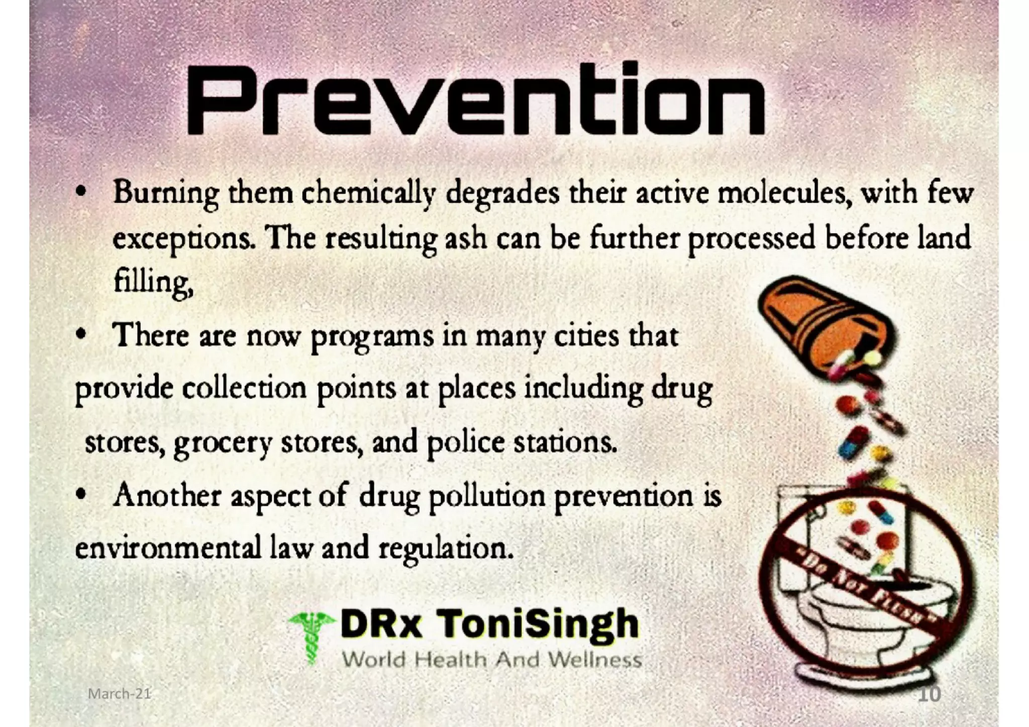 Drug pollution or pharmaceutical pollution | PDF