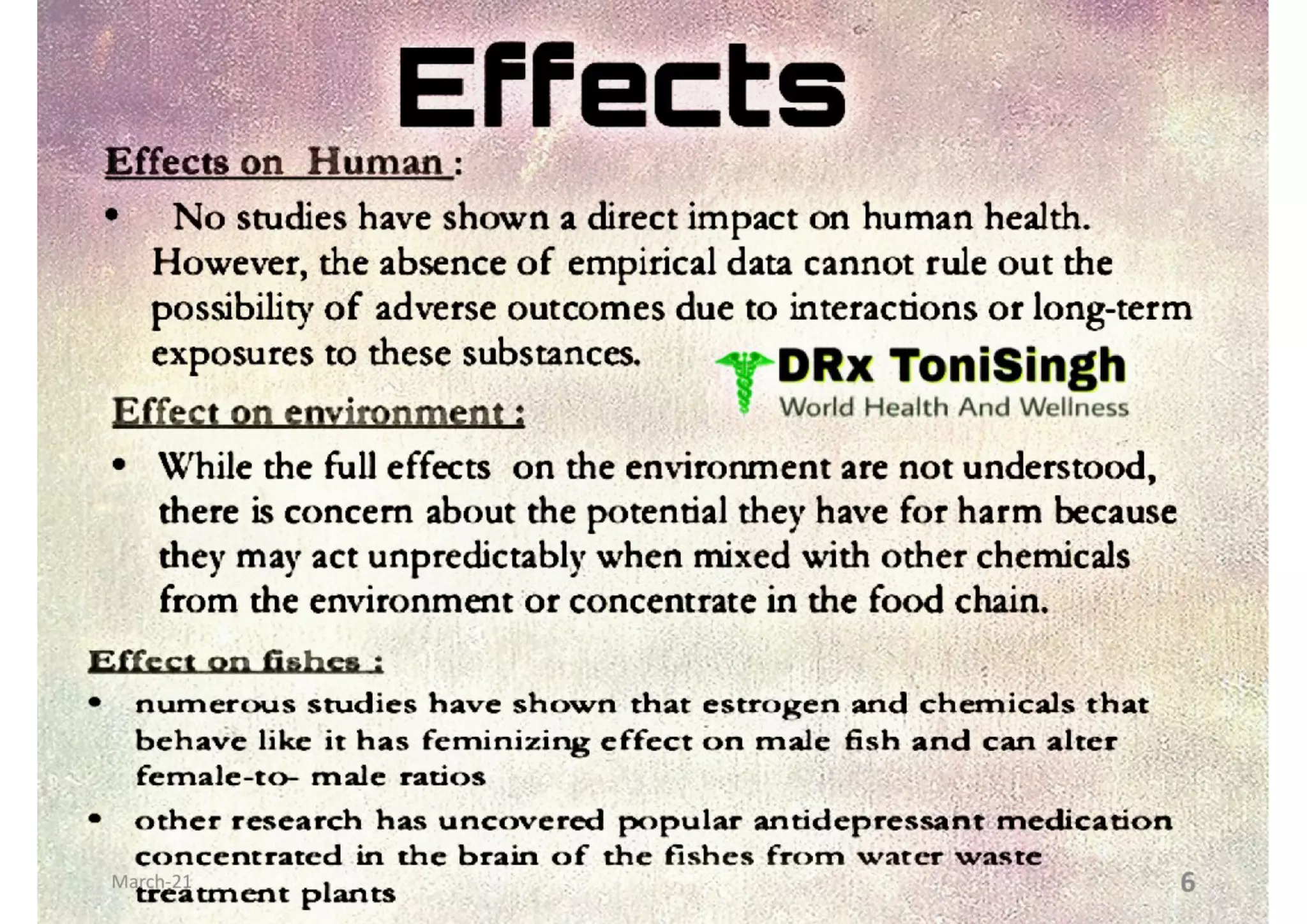 Drug pollution or pharmaceutical pollution | PDF