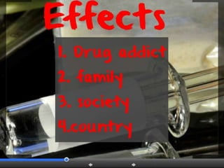 Drug social problem among teenagers