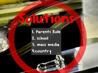 Drug social problem among teenagers