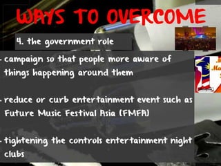 Drug social problem among teenagers
