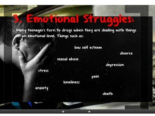 Drug social problem among teenagers