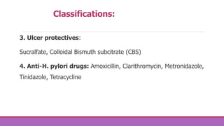 Ulcerease Substitute Peptic Ulcer Drugs | PPTX