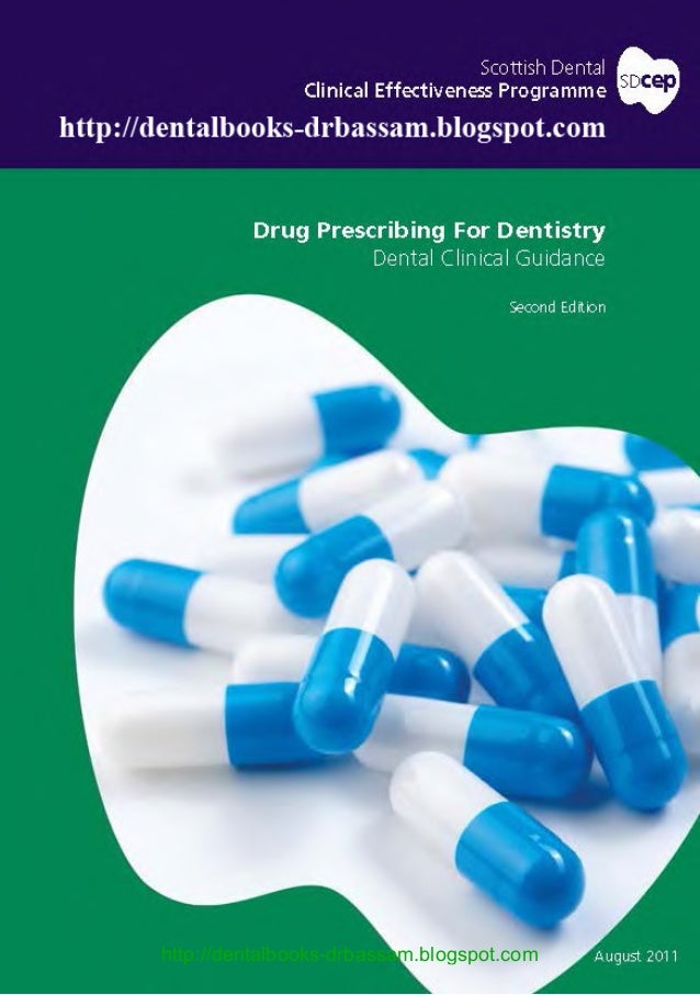 Drug prescribing for dentistry