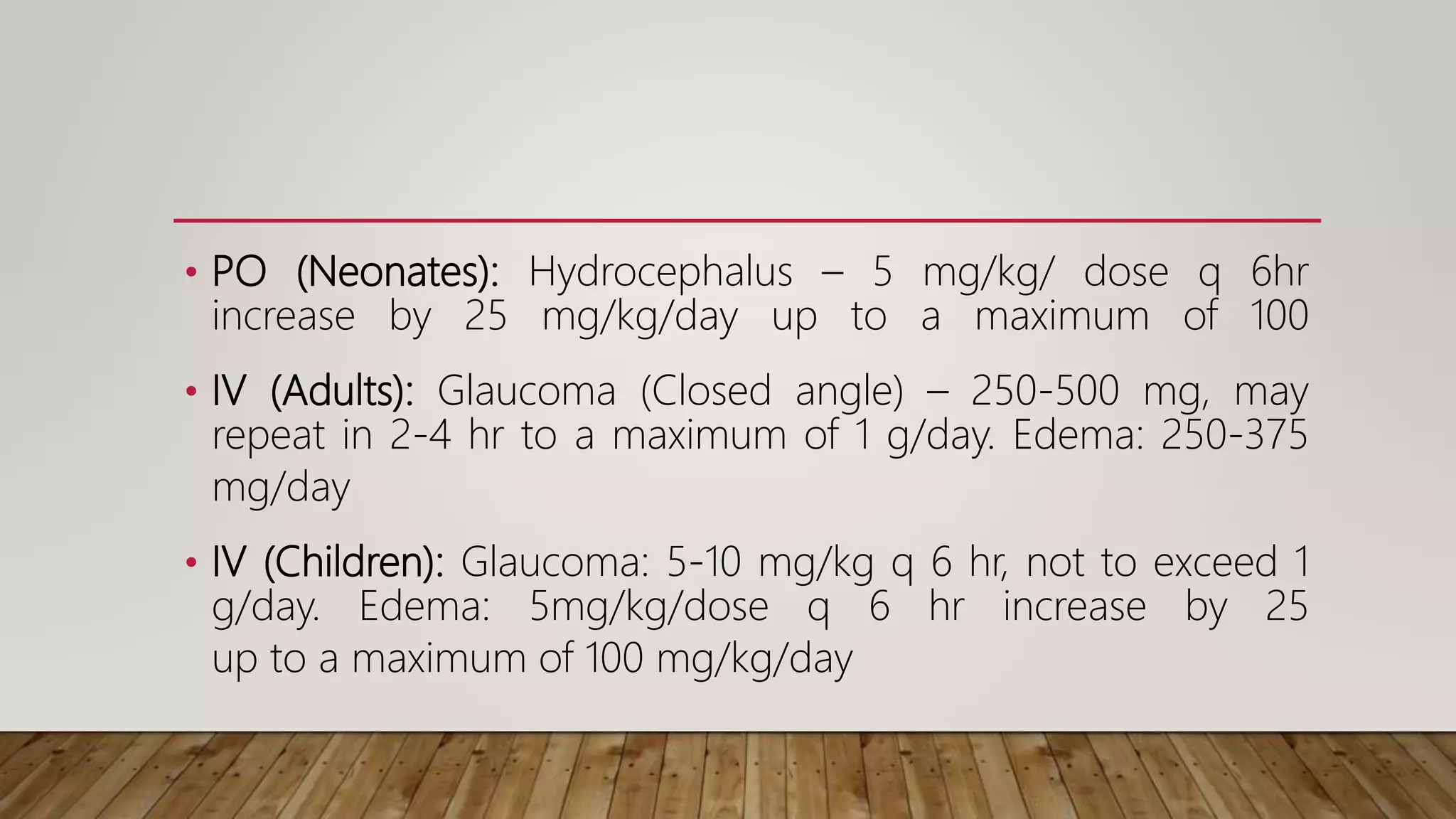 Drug presentation on diamox | PPTX