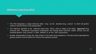 Drug product performance | PPTX