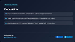 Medication Reconciliation & Documentation