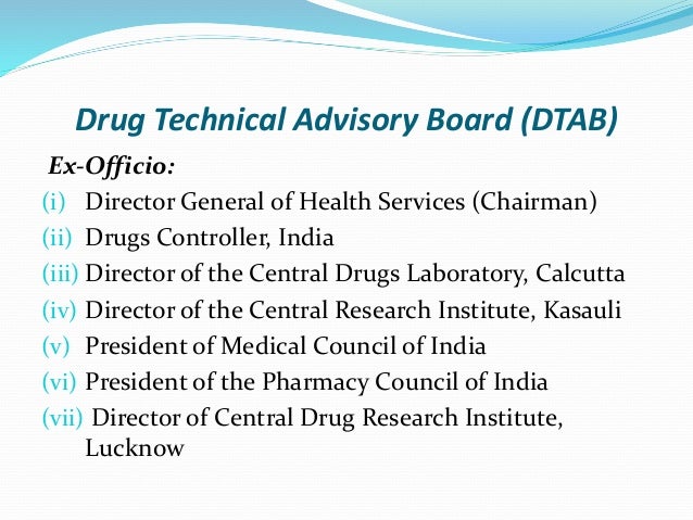 Drug regulatory authority