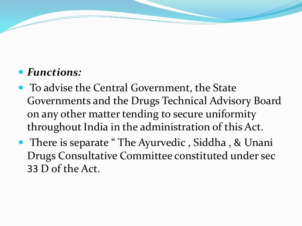 Drug regulatory authority