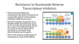 M184v Reverse Transcriptase Drug resistance | PPTX