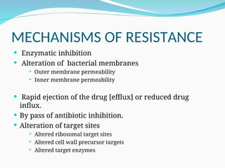 Drug Resistance mechanisms in bacteria.ppt