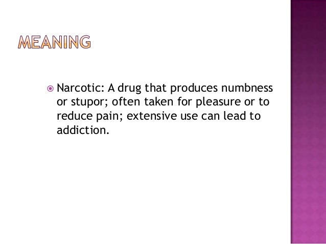 Drugs Meaning &amp; Types
