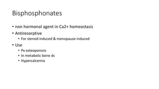 Drugs acting on bone | PDF