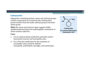 does gabapentin contain gaba