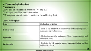 Drugs Acting on Kidney, Prepared by Mriganka Giri | PPTX
