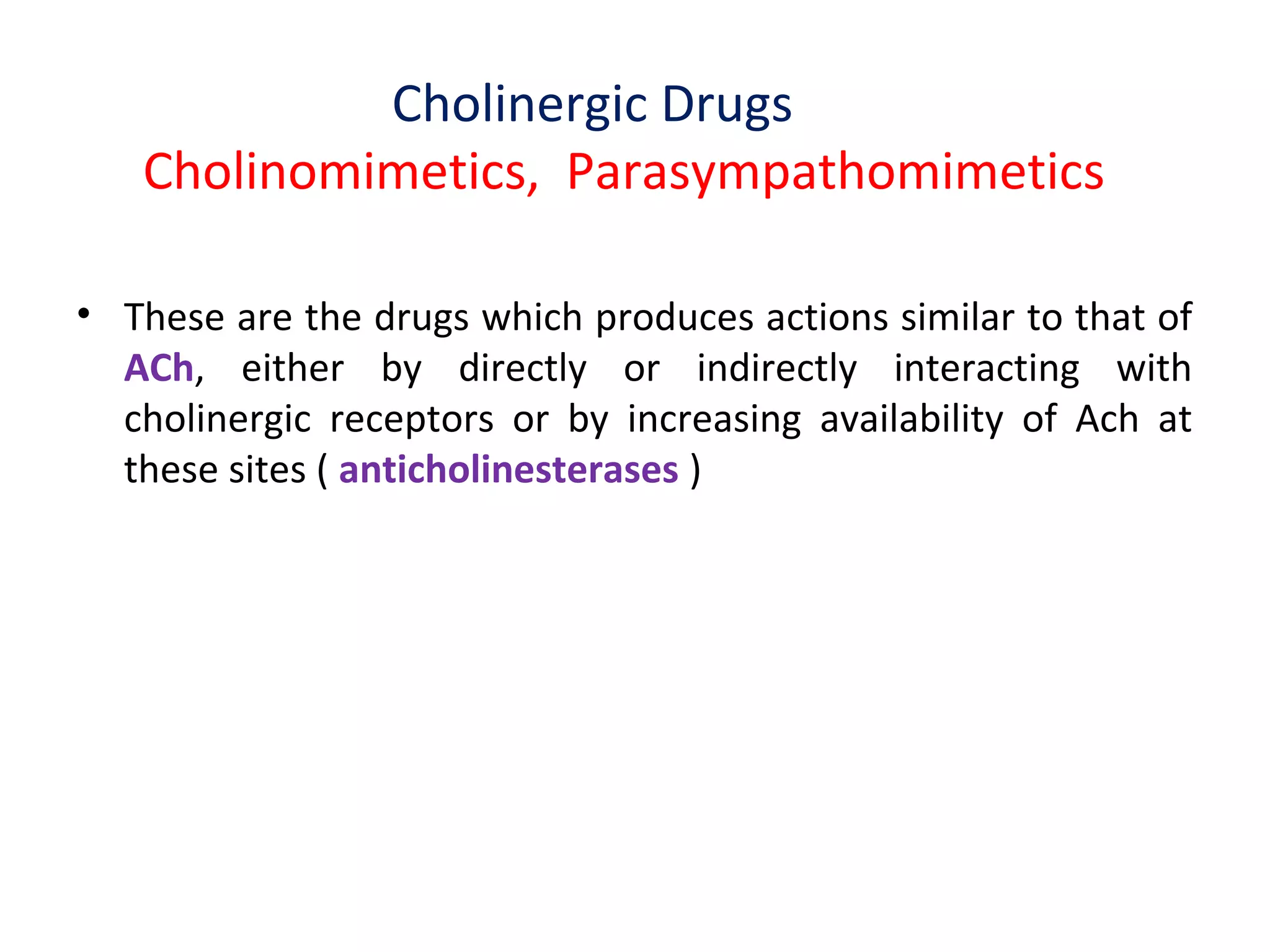 Drugs acting on PNS | PPT