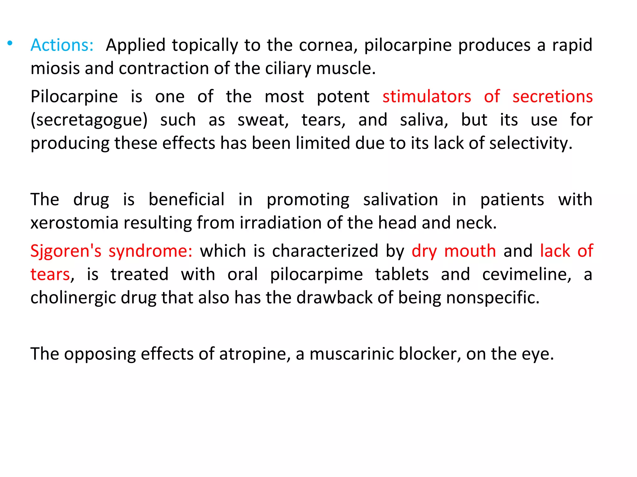 Drugs acting on PNS | PPT