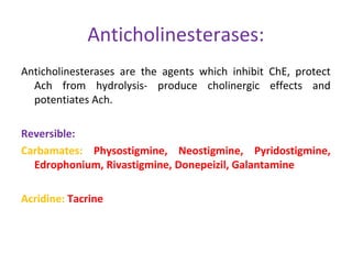 Drugs acting on PNS Slide 33