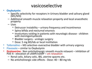 Drugs acting on PNS Slide 69