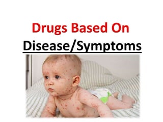 Drugs Based On
Disease/Symptoms
 