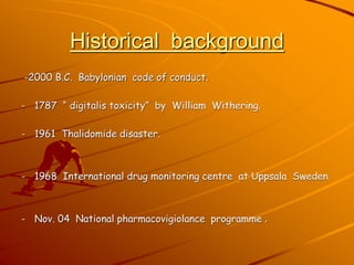 Vigilance Examples Drug Safety and Pharmacovigilance with Examples | PPT