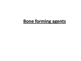 Treatment of osteoporosis and drugs affecting calcium balance | PPTX