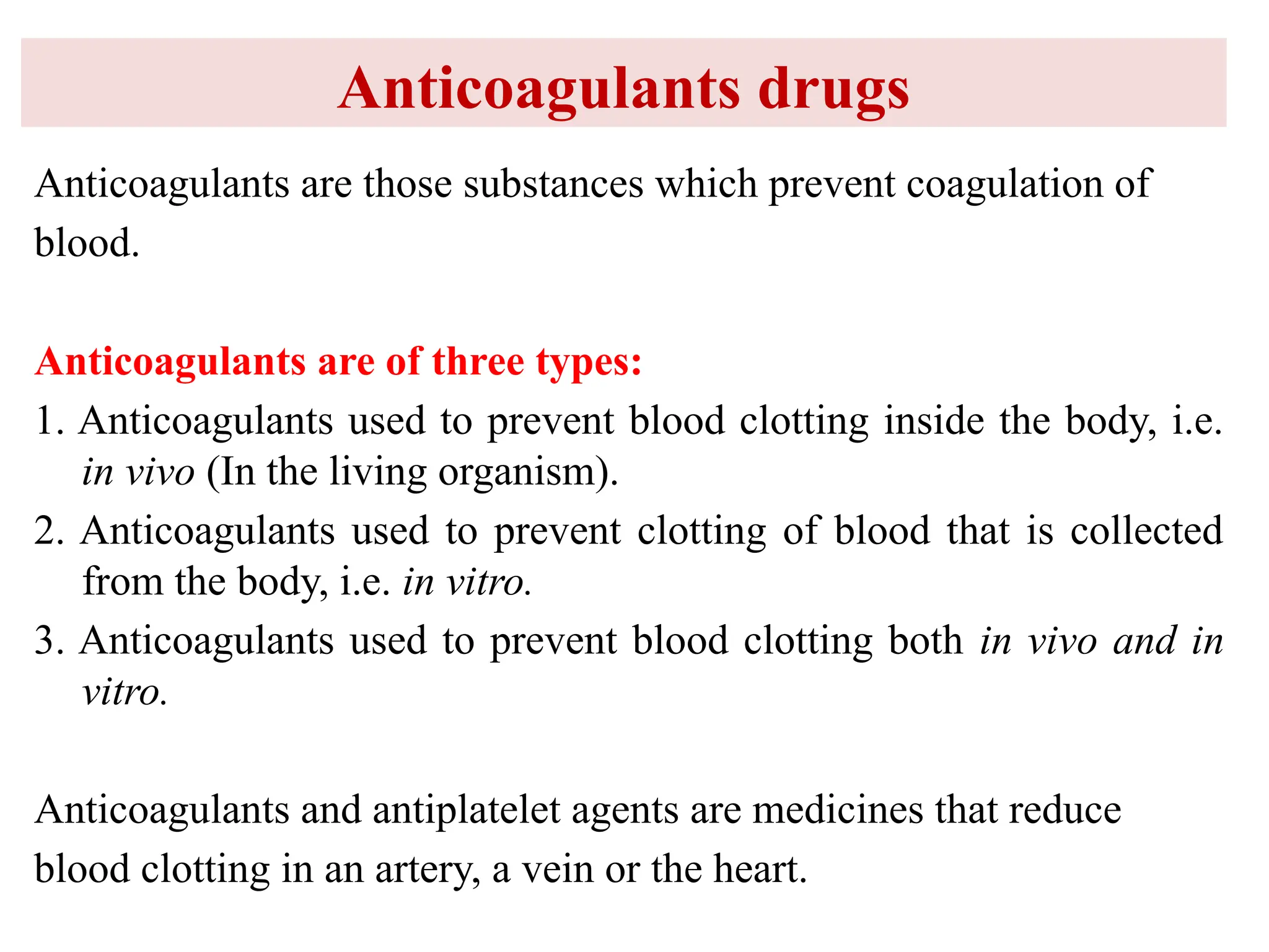 Drugs affecting Haematology system (anticoagulant & 20thrombolytics).pptx