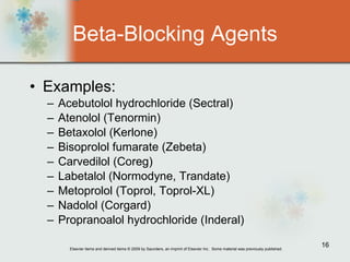 Drugs affecting the circulatory system | PPT