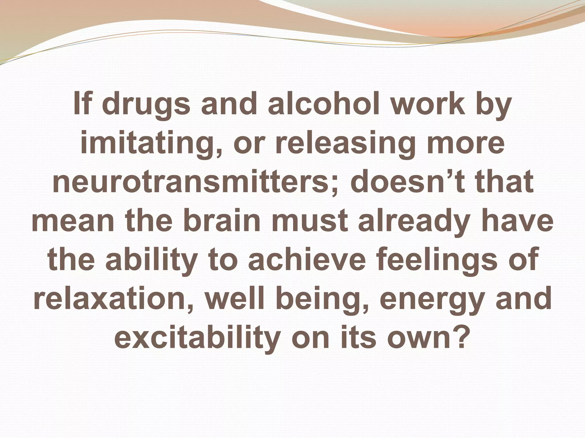 Drugs and the brain | PPTX