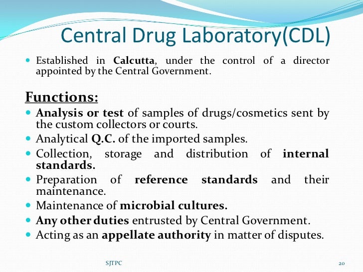 Drugs & cosmetics act 1940
