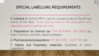 Drugs & Cosmetics Act 1940 Part VIII | PPTX